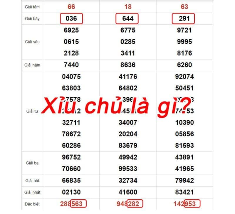 Xỉu chủ là gì?